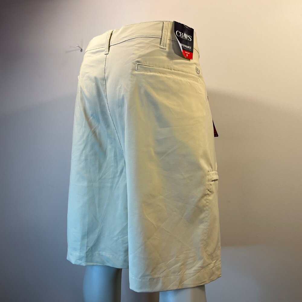 Chaps Men's Stone Performance Khaki Shorts – Big & Tall Size 50B - NWT